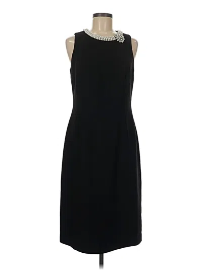 Pre-owned Donna Morgan Cocktail Dress In Black