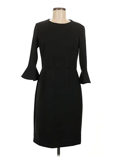 Pre-owned Donna Morgan Cocktail Dress In Black