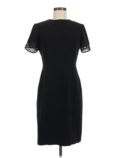 Pre-owned Donna Morgan Cocktail Dress In Black