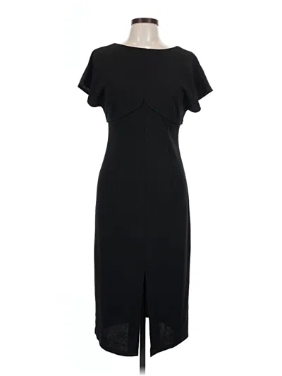 Pre-owned Donna Morgan Cocktail Dress In Black