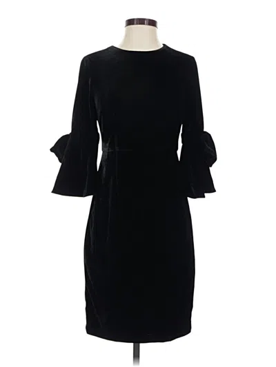 Pre-owned Donna Morgan Cocktail Dress In Black