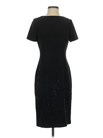 Pre-owned Donna Morgan Cocktail Dress In Black