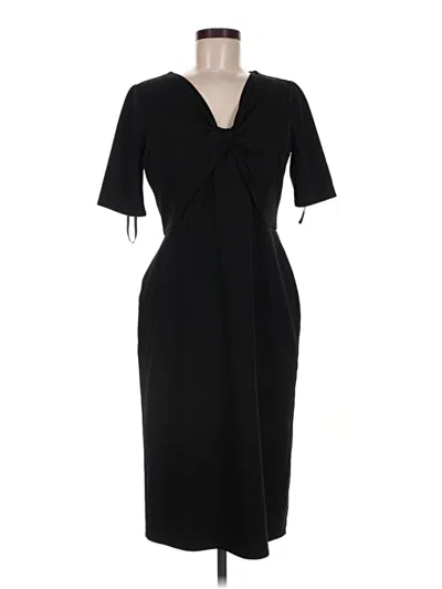 Pre-owned Donna Morgan Cocktail Dress In Black