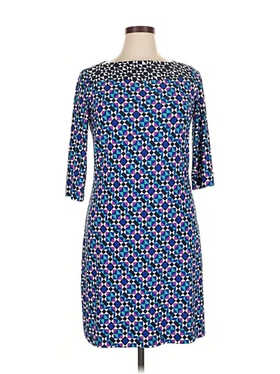 Pre-owned Donna Morgan Cocktail Dress In Blue