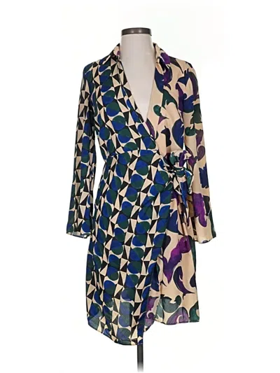 Pre-owned Donna Morgan Cocktail Dress In Blue