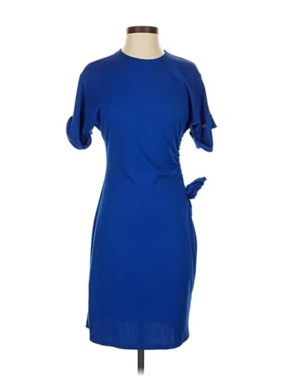 Pre-owned Donna Morgan Cocktail Dress In Blue
