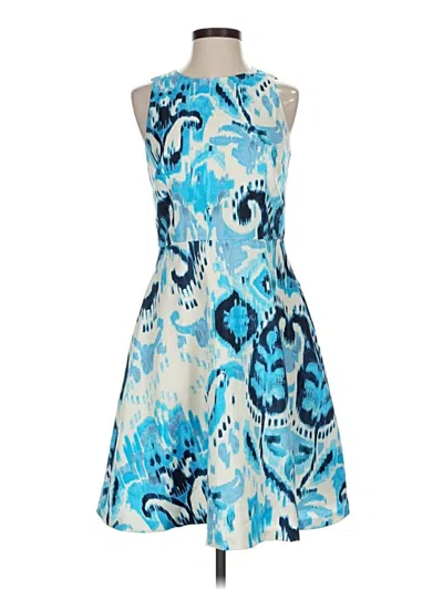 Pre-owned Donna Morgan Cocktail Dress In Blue