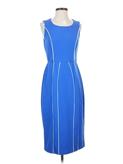 Pre-owned Donna Morgan Cocktail Dress In Blue