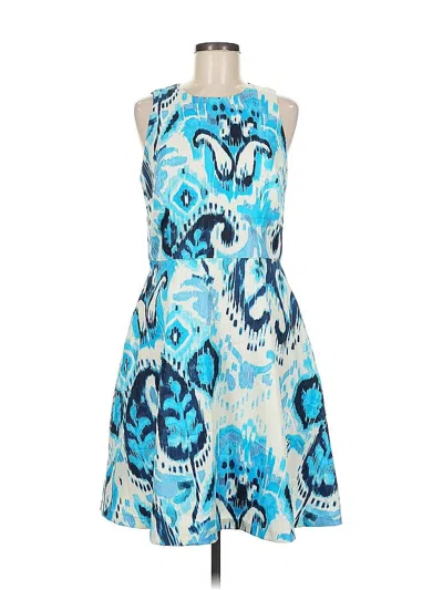 Pre-owned Donna Morgan Cocktail Dress In Blue