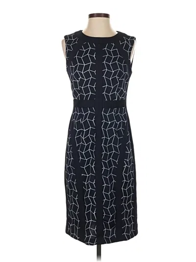 Pre-owned Donna Morgan Cocktail Dress In Blue