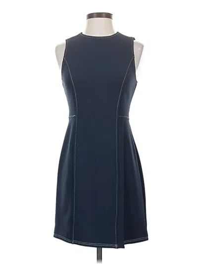 Pre-owned Donna Morgan Cocktail Dress In Blue