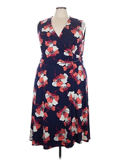 Pre-owned Donna Morgan Cocktail Dress In Blue