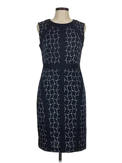 Pre-owned Donna Morgan Cocktail Dress In Blue