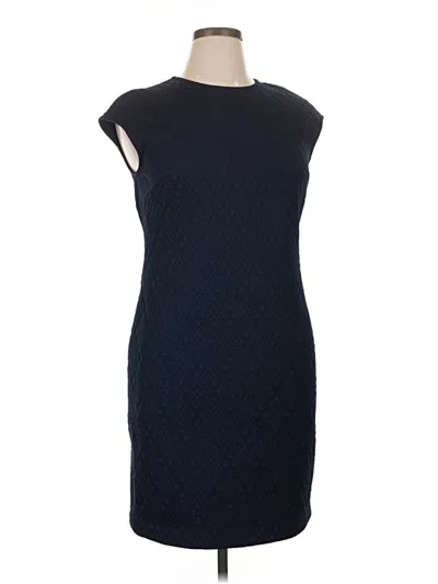 Pre-owned Donna Morgan Cocktail Dress In Blue