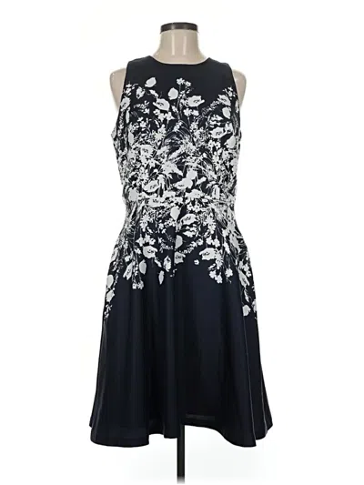 Pre-owned Donna Morgan Cocktail Dress In Blue