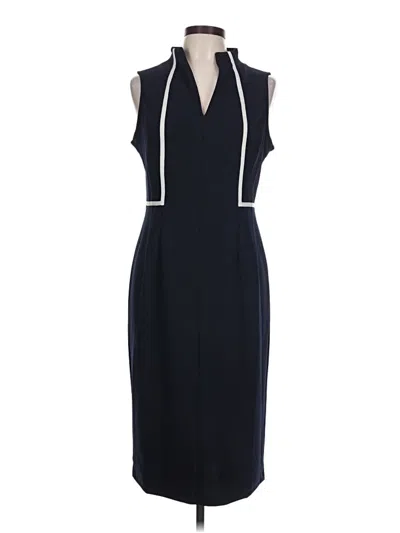 Pre-owned Donna Morgan Cocktail Dress In Blue