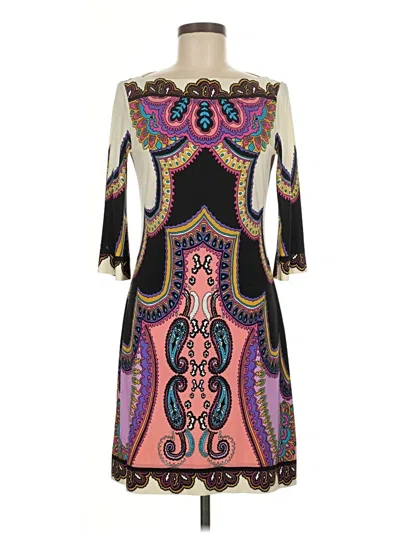 Pre-owned Donna Morgan Cocktail Dress In Brown