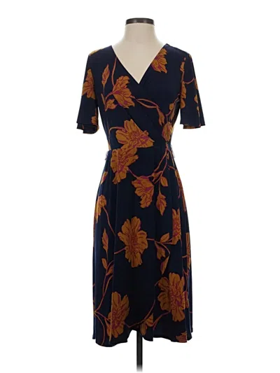 Pre-owned Donna Morgan Cocktail Dress In Brown