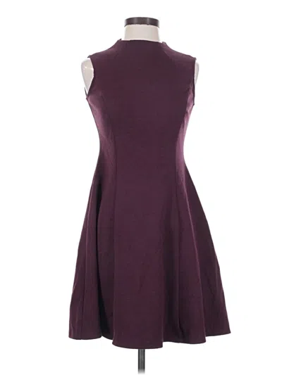 Pre-owned Donna Morgan Cocktail Dress In Burgundy