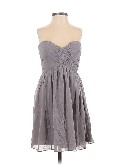 Pre-owned Donna Morgan Cocktail Dress In Gray