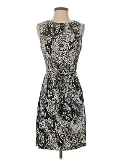 Pre-owned Donna Morgan Cocktail Dress In Gray