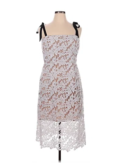 Pre-owned Donna Morgan Cocktail Dress In Gray