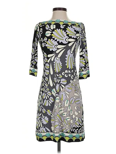 Pre-owned Donna Morgan Cocktail Dress In Gray