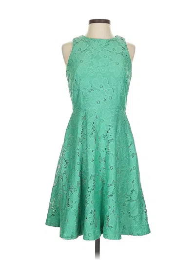 Pre-owned Donna Morgan Cocktail Dress In Green