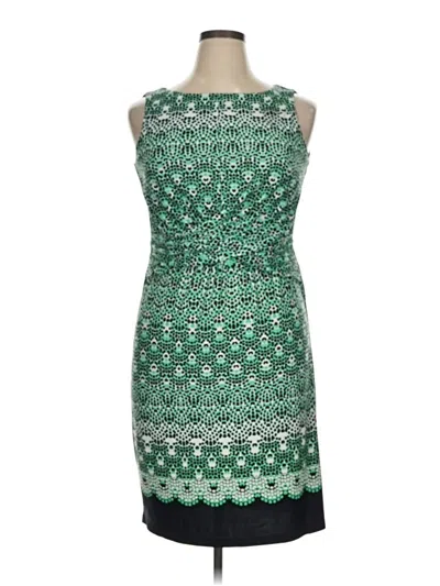 Pre-owned Donna Morgan Cocktail Dress In Green