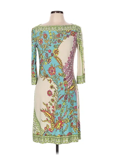 Pre-owned Donna Morgan Cocktail Dress In Green
