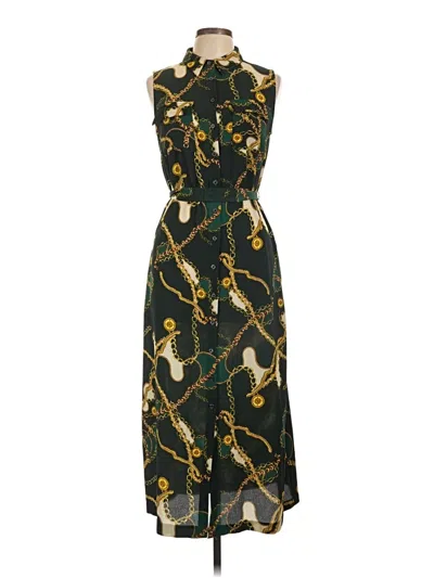 Pre-owned Donna Morgan Cocktail Dress In Green