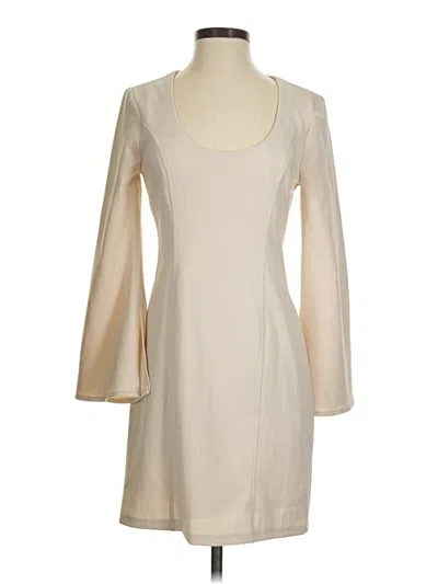 Pre-owned Donna Morgan Cocktail Dress In Ivory