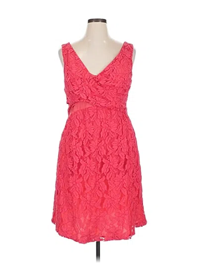 Pre-owned Donna Morgan Cocktail Dress In Pink