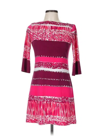 Pre-owned Donna Morgan Cocktail Dress In Pink