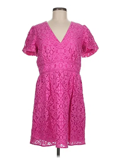 Pre-owned Donna Morgan Cocktail Dress In Pink