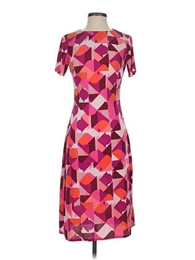 Pre-owned Donna Morgan Cocktail Dress In Pink