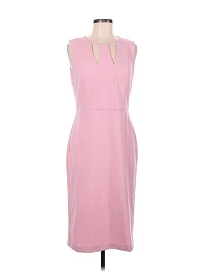 Pre-owned Donna Morgan Cocktail Dress In Pink