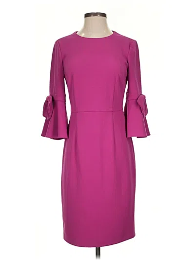 Pre-owned Donna Morgan Cocktail Dress In Purple