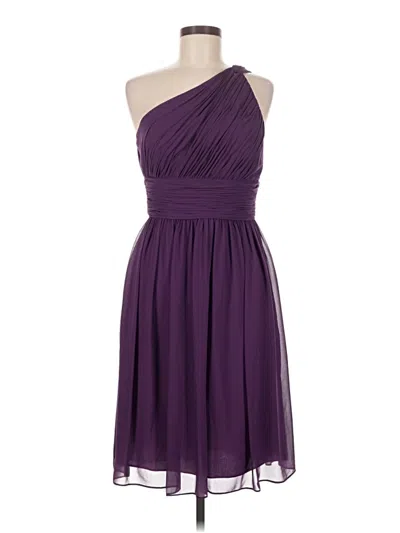 Pre-owned Donna Morgan Cocktail Dress In Purple