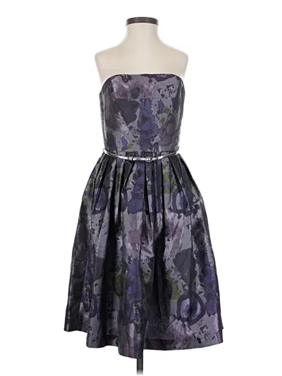 Pre-owned Donna Morgan Cocktail Dress In Purple
