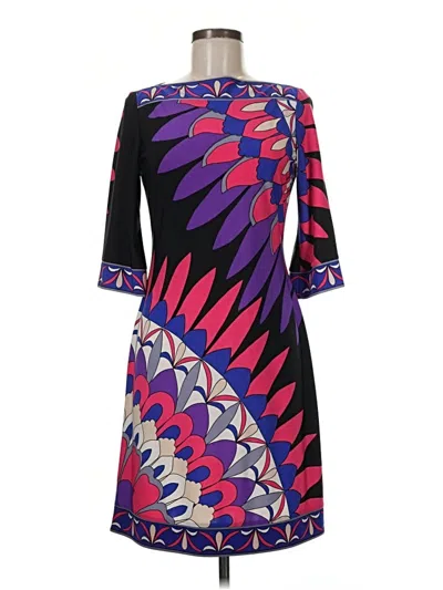 Pre-owned Donna Morgan Cocktail Dress In Purple