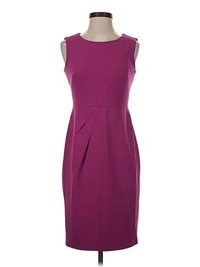 Pre-owned Donna Morgan Cocktail Dress In Purple