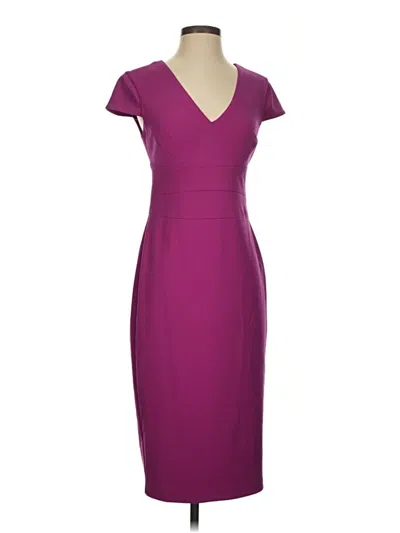 Pre-owned Donna Morgan Cocktail Dress In Purple