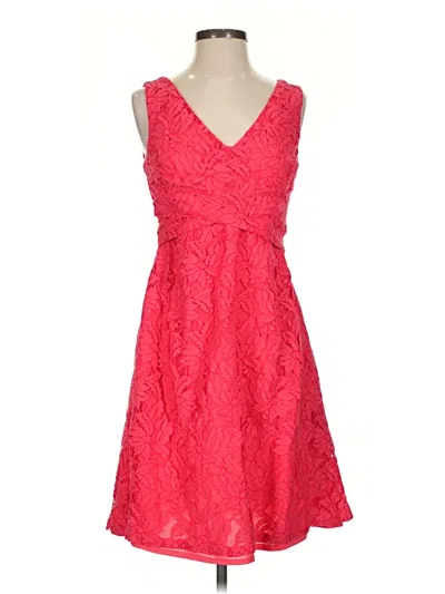 Pre-owned Donna Morgan Cocktail Dress In Red