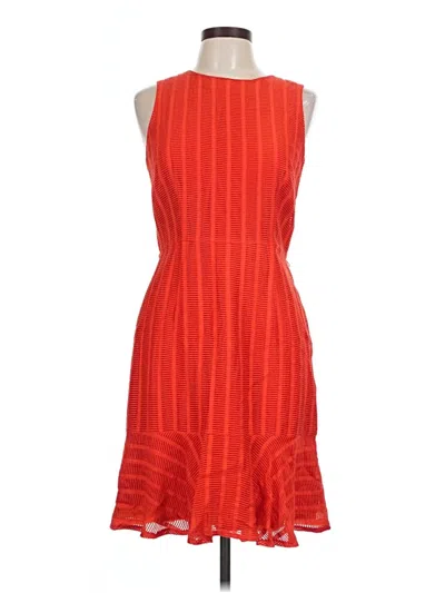 Pre-owned Donna Morgan Cocktail Dress In Red