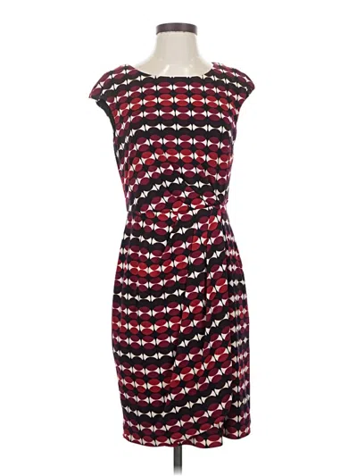 Pre-owned Donna Morgan Cocktail Dress In Red