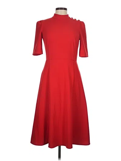 Pre-owned Donna Morgan Cocktail Dress In Red