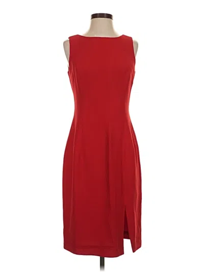 Pre-owned Donna Morgan Cocktail Dress In Red