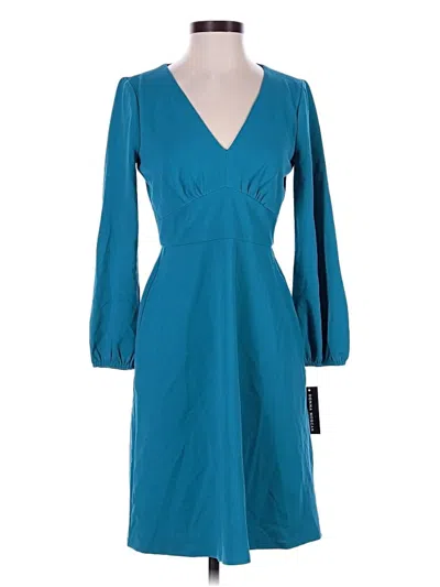 Pre-owned Donna Morgan Cocktail Dress In Teal