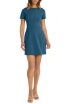 Donna Morgan For Maggy Fit & Flare Minidress In Deep Lagoon
